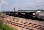 NS 3221 & 3296 follow NS 5188 thru Glenwood Yard